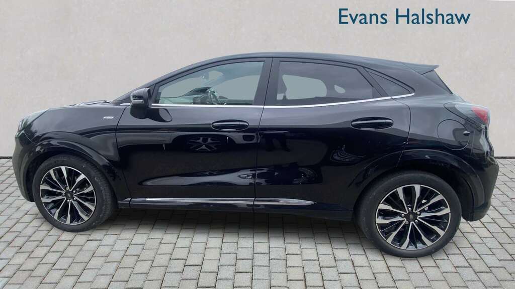 Ford Puma 1.0 Ecoboost Hybrid Mhev St-line Vignale 2023 AMZ8585 Black #4