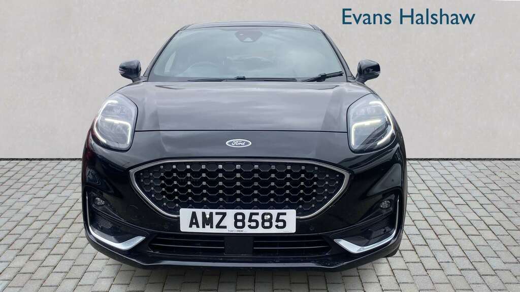 Ford Puma 1.0 Ecoboost Hybrid Mhev St-line Vignale 2023 AMZ8585 Black #2