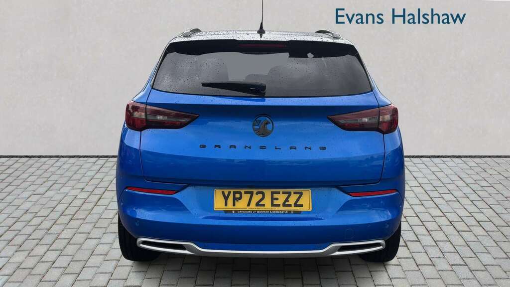 Vauxhall Grandland 1.5 Turbo D Ultimate 2022 YP72EZZ Blue #3