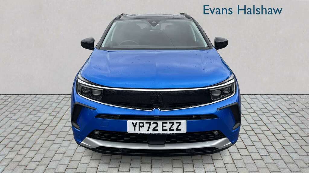 Vauxhall Grandland 1.5 Turbo D Ultimate 2022 YP72EZZ Blue #2
