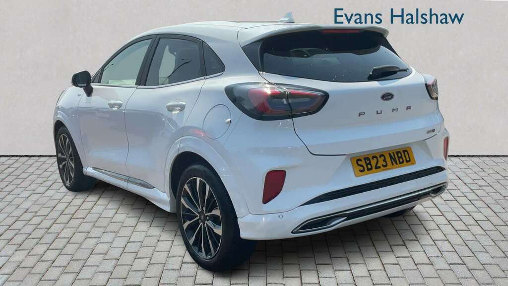 Ford Puma 1.0 Ecoboost Hybrid Mhev St-line Vignale 2023 White #2