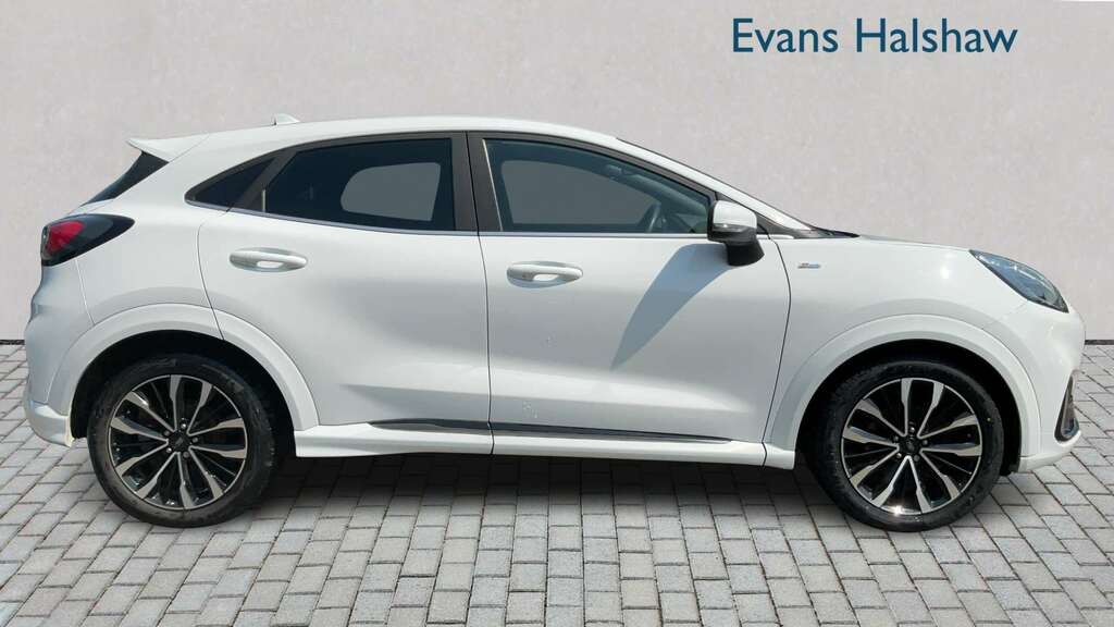 Ford Puma 1.0 Ecoboost Hybrid Mhev St-line Vignale 2023 White #3