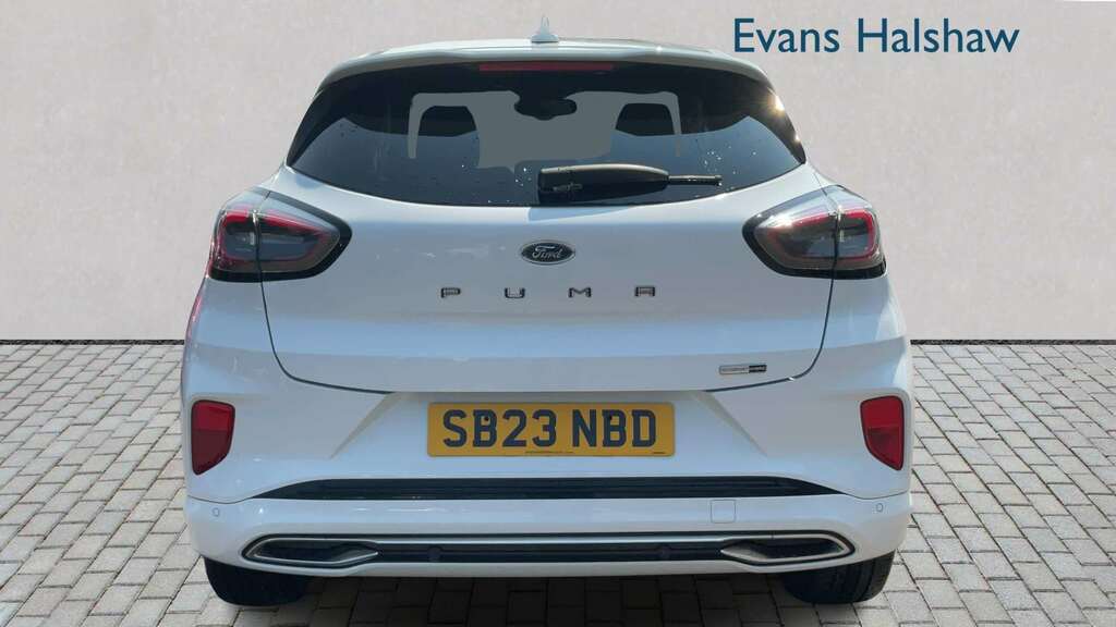Ford Puma 1.0 Ecoboost Hybrid Mhev St-line Vignale 2023 White #5