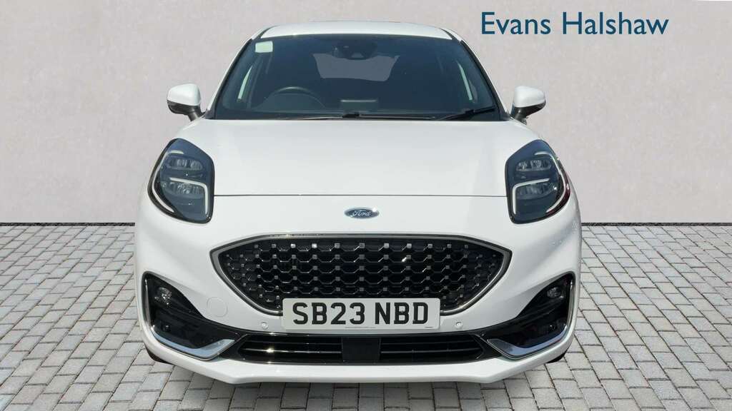 Ford Puma 1.0 Ecoboost Hybrid Mhev St-line Vignale 2023 White #4