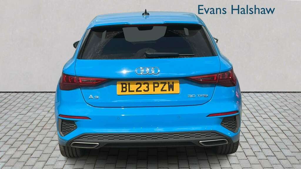 Audi A3 30 Tfsi S Line 2023 BL23PZW Blue #3