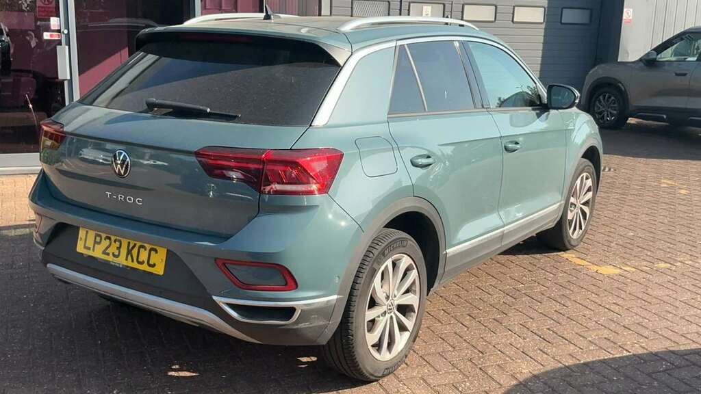 Volkswagen T-Roc 1.5 Tsi Style Dsg 2023 Blue #2