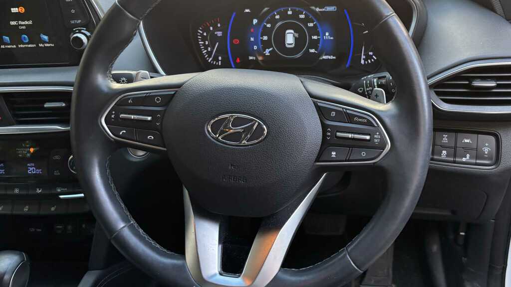 Hyundai Santa Fe 2.2 Crdi Premium 4Wd 2021 White #3