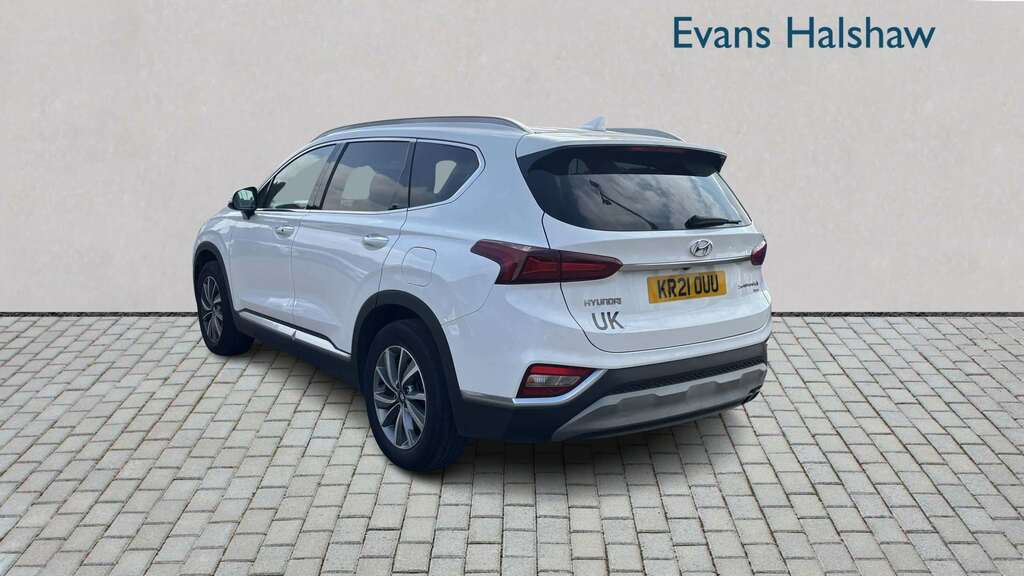Hyundai Santa Fe 2.2 Crdi Premium 4Wd 2021 White #2