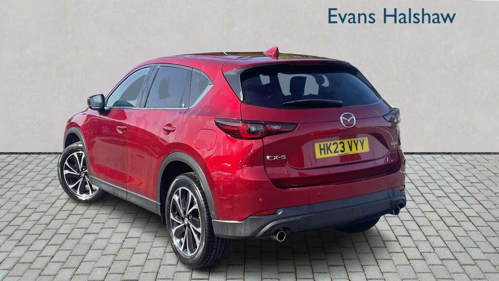 Mazda CX-5 2.0 E-skyactiv G Mhev Exclusive-line 2023 Red