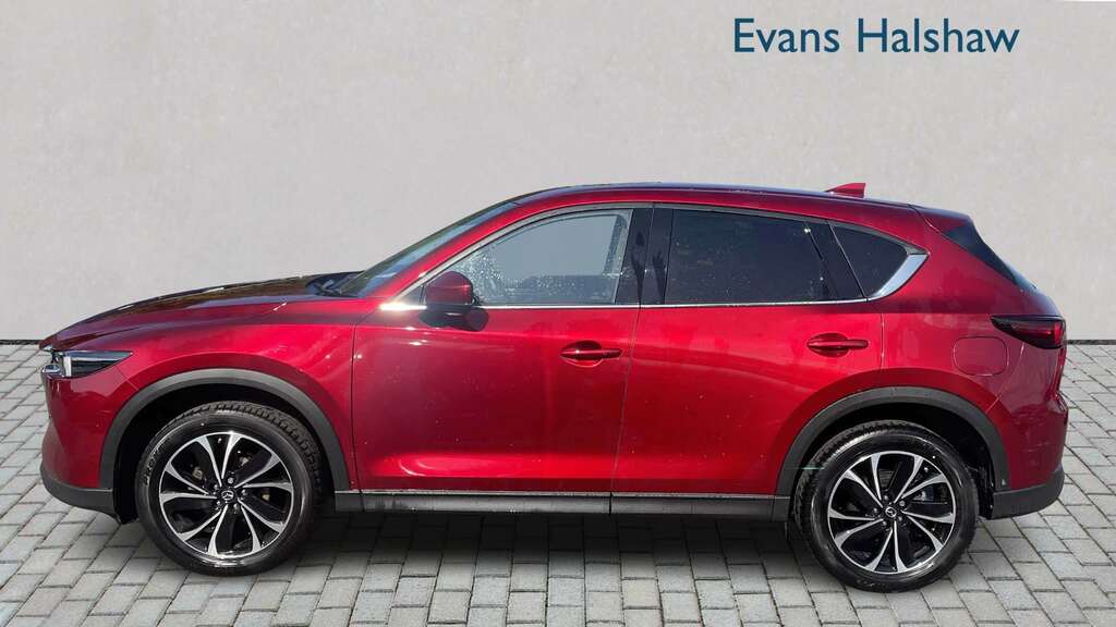 Mazda CX-5 2.0 E-skyactiv G Mhev Exclusive-line 2023 Red #4