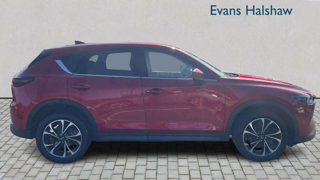 Mazda CX-5 2.0 E-skyactiv G Mhev Exclusive-line 2023 Red #2
