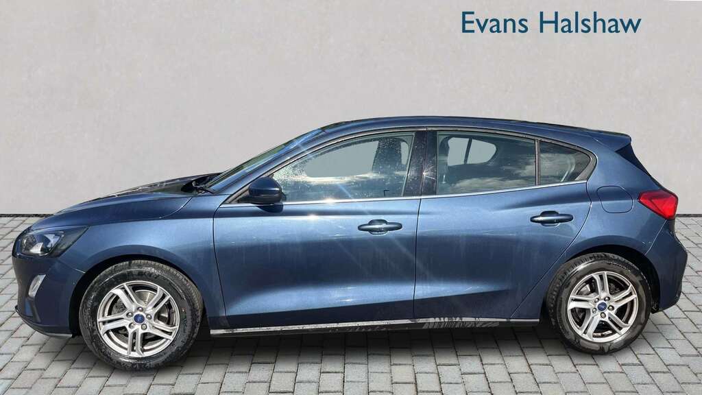 Ford Focus 1.0 Ecoboost 125 Zetec Edition 2021 DX71FLR Blue #4