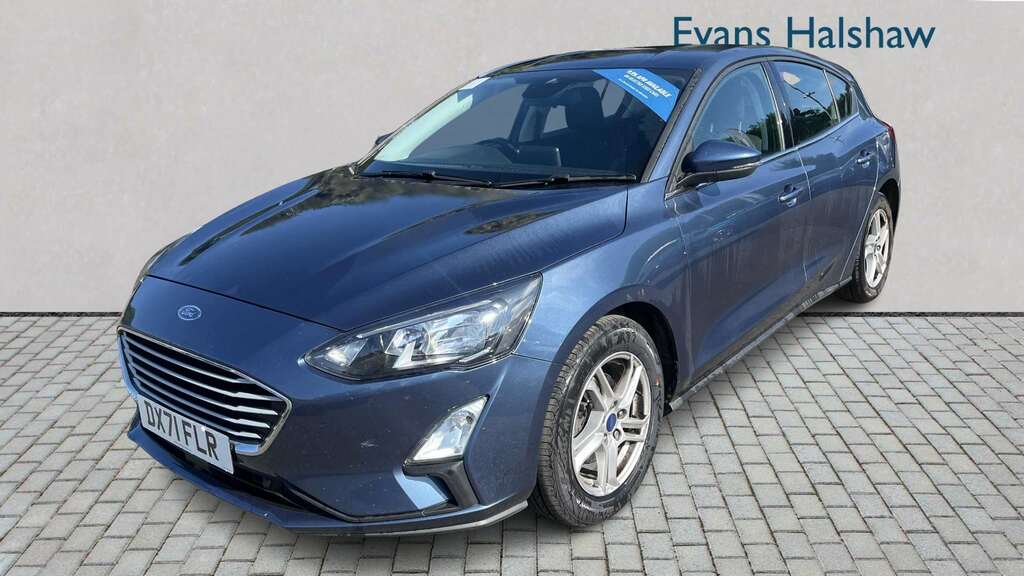 Ford Focus 1.0 Ecoboost 125 Zetec Edition 2021 DX71FLR Blue #5