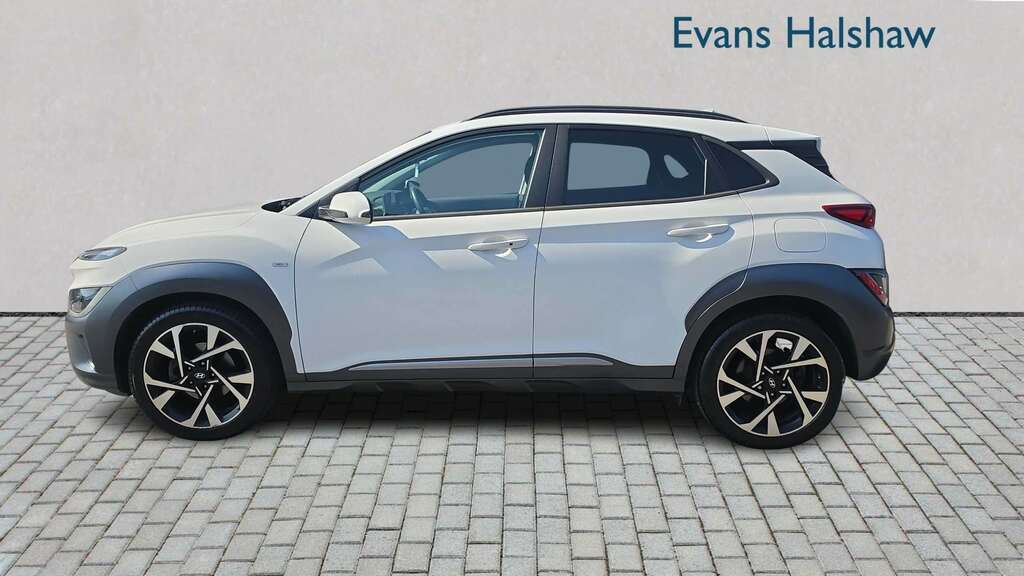 Hyundai Kona 1.0 Tgdi 48V Mhev Premium 2021 White #3