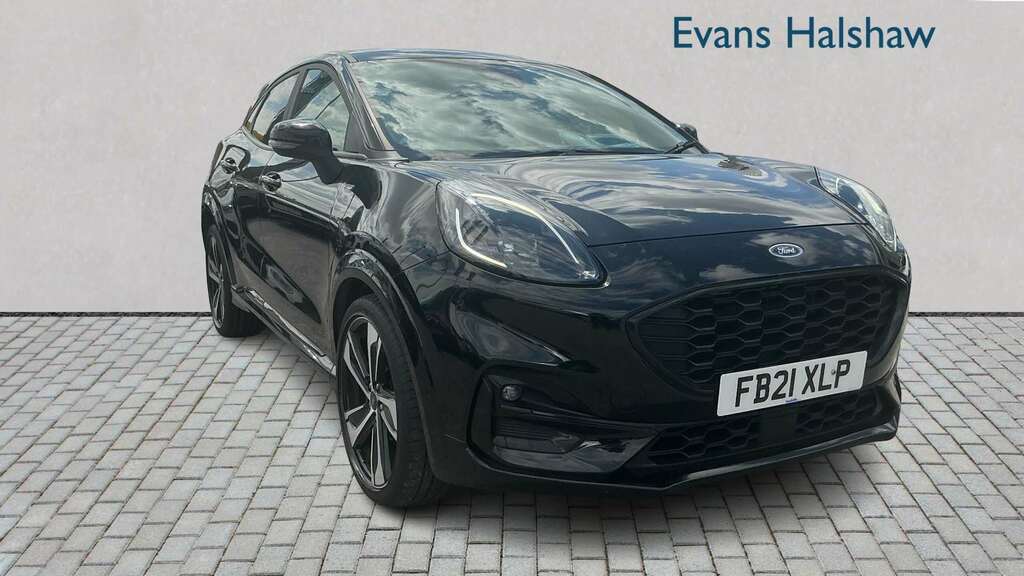 Ford Puma 1.0 Ecoboost Hybrid Mhev St-line X 2021 Black