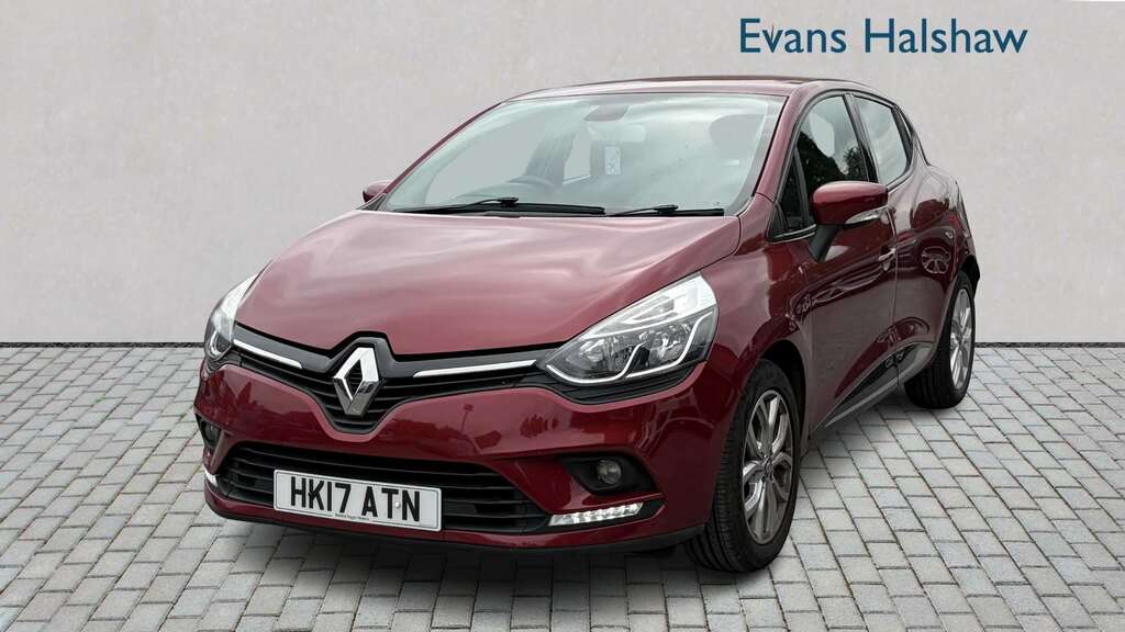 Renault Clio 1.2 16V Dynamique Nav 2017 HK17ATN Red #2