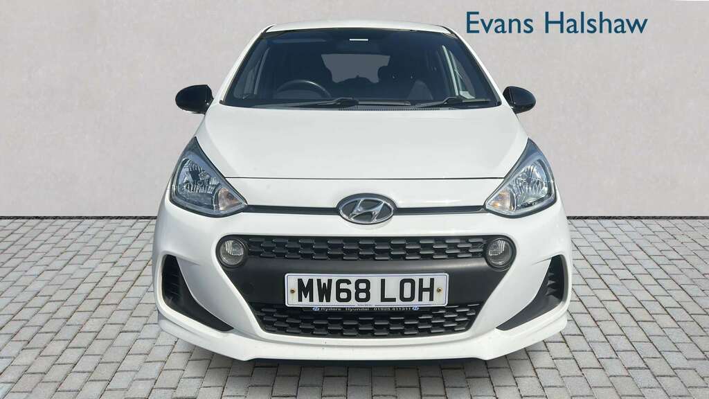 Hyundai I10 1.0 Go Se 2018 White #2