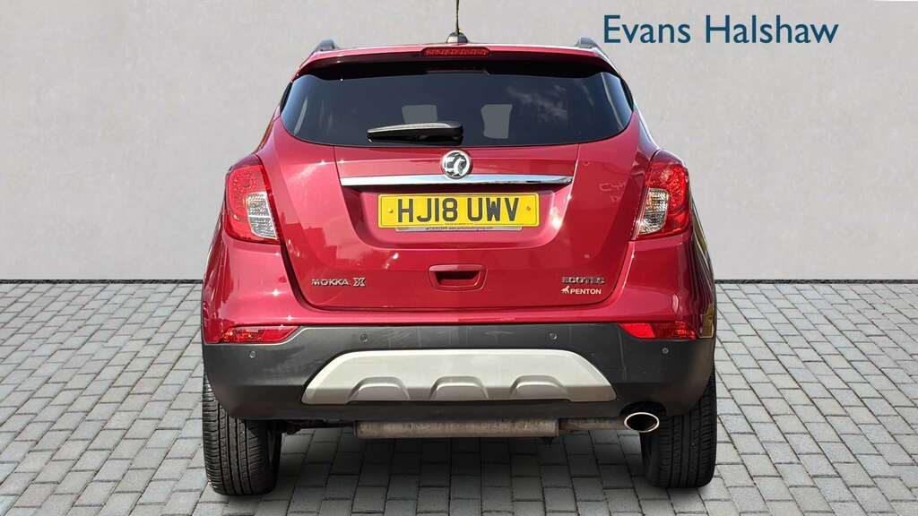 Vauxhall Mokka X 1.4T Ecotec Elite Nav 2018 HJ18UWV Red #4