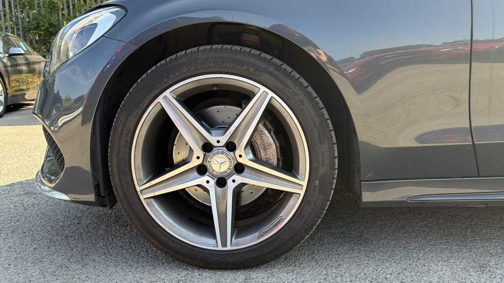 Mercedes-Benz C Class Bluetec Amg Line Black #7