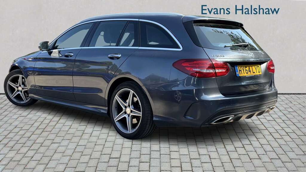 Mercedes-Benz C Class C200 Amg Line Premium 2014 Grey #2