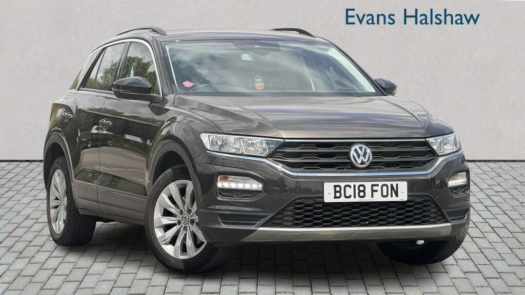 Volkswagen T-Roc 1.0 Tsi Se 2018 BC18FON Brown