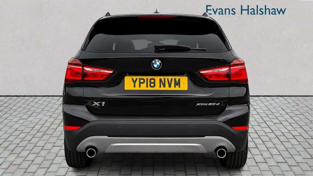 BMW X1 Xdrive 20D Sport Step 2018 Black #5