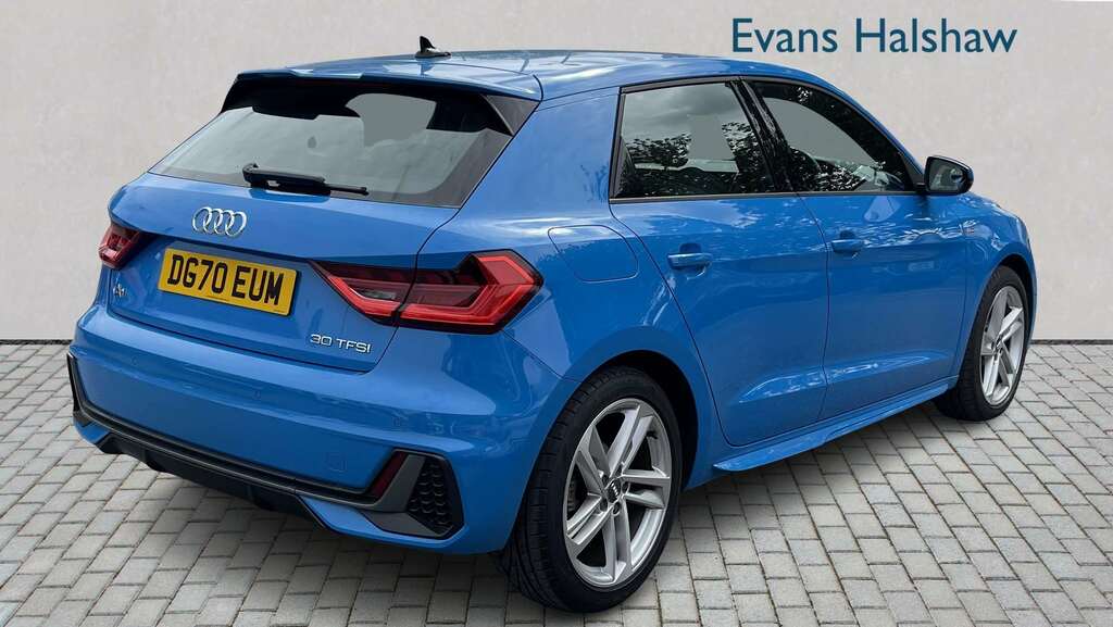 Audi A1 30 Tfsi S Line 2020 DG70EUM Blue #3
