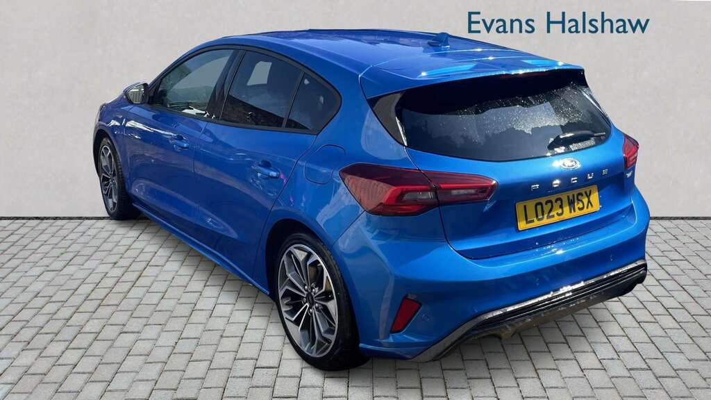 Ford Focus 1.0 Ecoboost Hybrid Mhev St-line X 2023 LO23WSX Blue #2