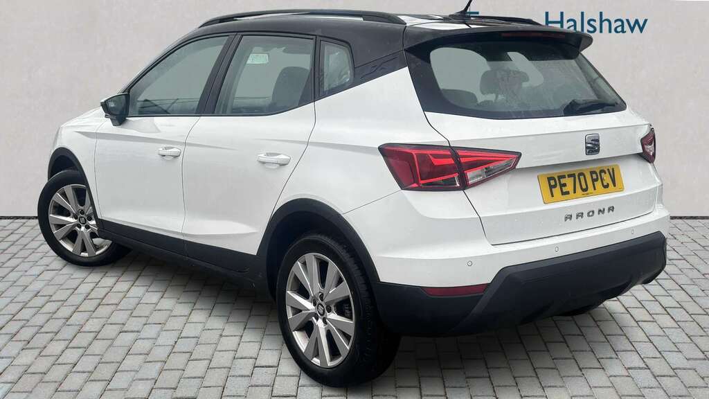Seat Arona 1.0 Tsi 110 Se Technology Ez Dsg 2021 White #2