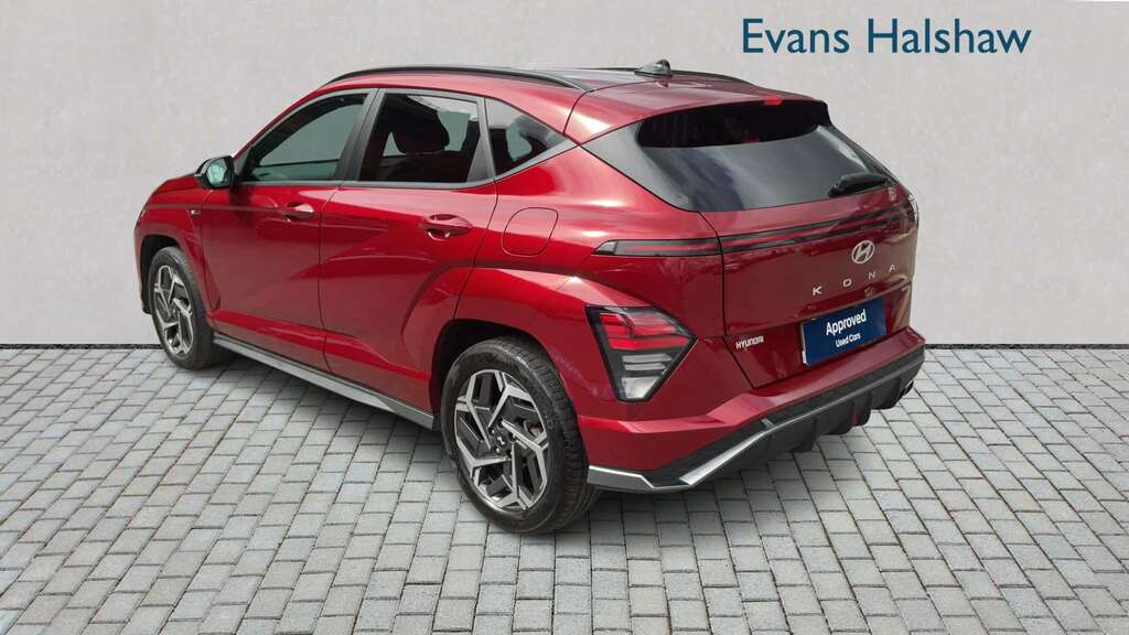 Hyundai Kona 1.6 Gdi Hybrid N Line S Dct 2023 Red