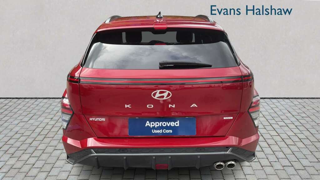 Hyundai Kona 1.6 Gdi Hybrid N Line S Dct 2023 Red #4