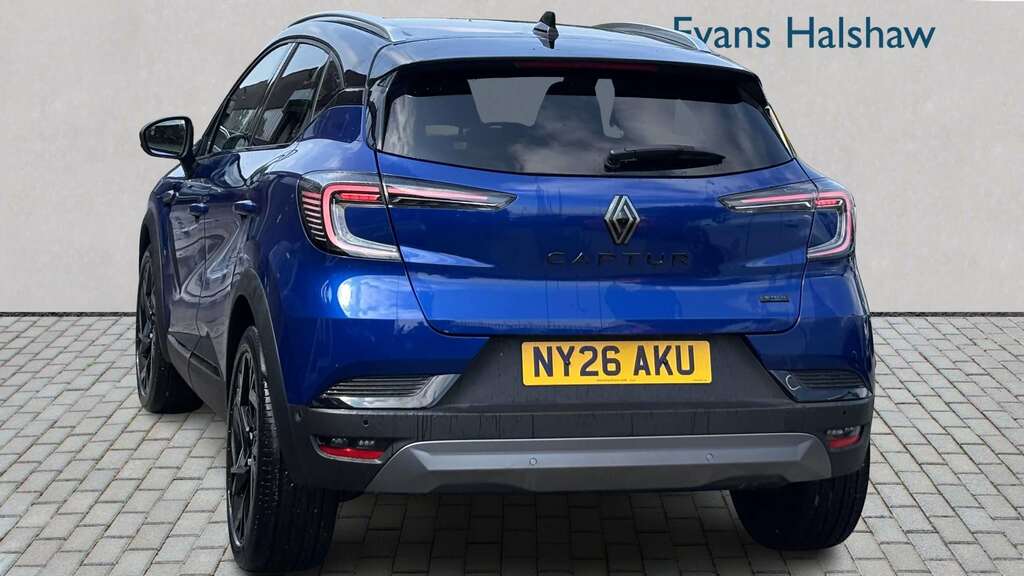 Renault Captur 1.8 E-tech Full Hybrid 160 Esprit Alpine Blue #4