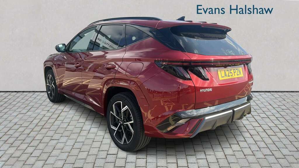 Hyundai Tucson 1.6T Hybrid N Line S 2025 LA25PZN Red #2