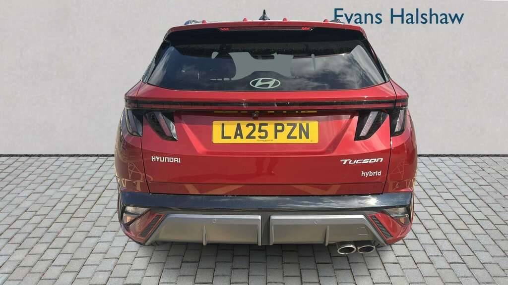 Hyundai Tucson 1.6T Hybrid N Line S 2025 LA25PZN Red #5