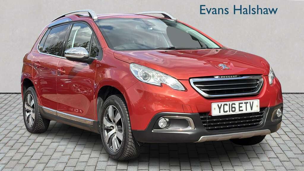 Peugeot 2008 1.6 Bluehdi 100 Allure Non Start Stop 2016 YC16ETV Red