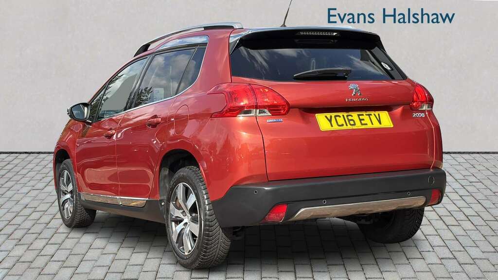 Peugeot 2008 1.6 Bluehdi 100 Allure Non Start Stop 2016 YC16ETV Red #2