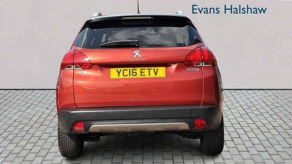 Peugeot 2008 1.6 Bluehdi 100 Allure Non Start Stop 2016 YC16ETV Red #5