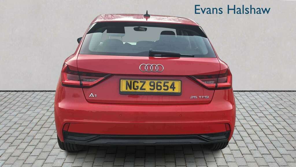 Audi A1 25 Tfsi Sport 2019 NGZ9654 Red #4
