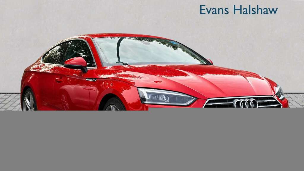 Audi A5 2.0 Tdi S Line S Tronic 2017 Red