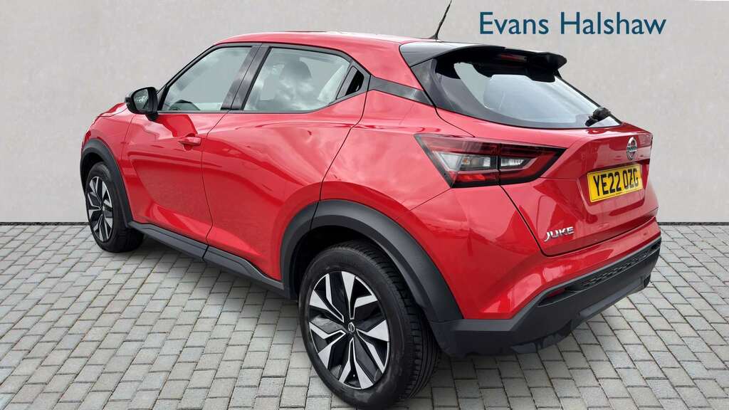 Nissan Juke 1.0 Dig-t 114 Acenta 2022 YE22OZG Red #2