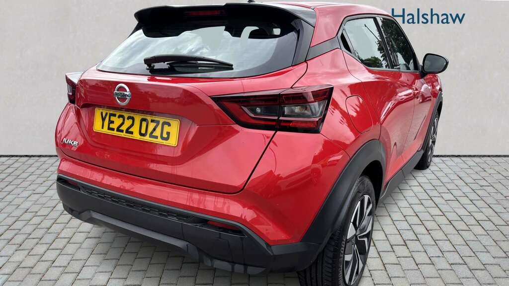 Nissan Juke 1.0 Dig-t 114 Acenta 2022 YE22OZG Red #4