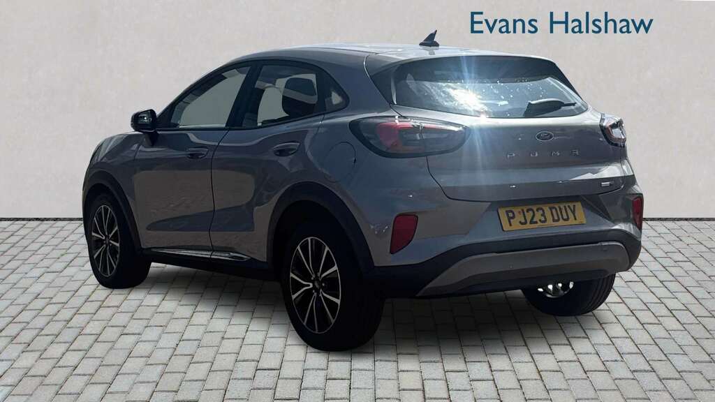 Ford Puma 1.0 Ecoboost Hybrid Mhev Titanium 2023 PJ23DUY Silver #2