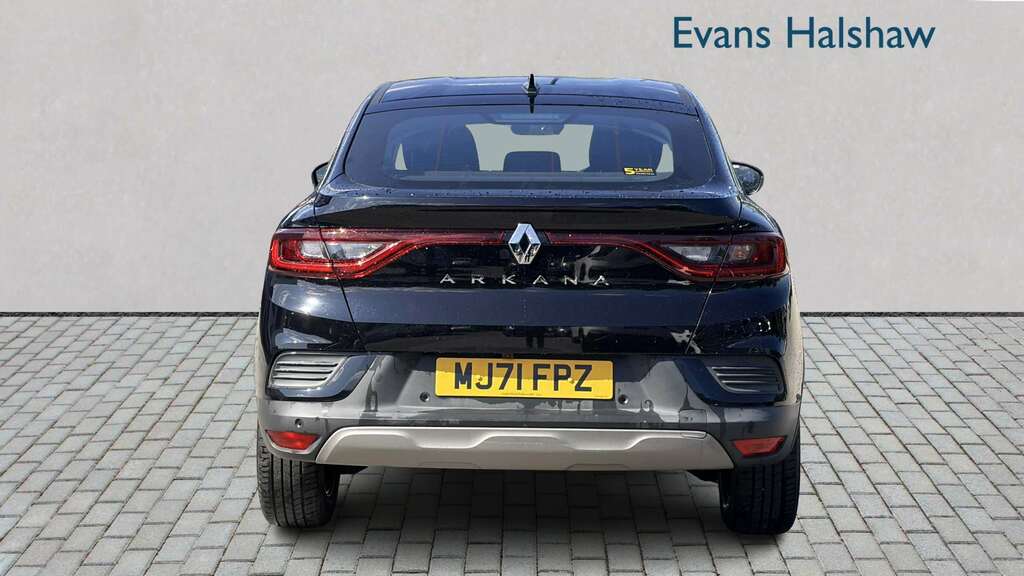 Renault Arkana 1.3 Tce Mild Hybrid 140 Iconic Edc 2021 Black #4