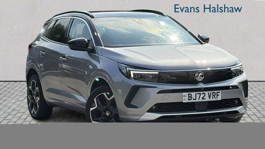 Vauxhall Grandland 1.2 Turbo Elite 2022 BJ72VRF Grey