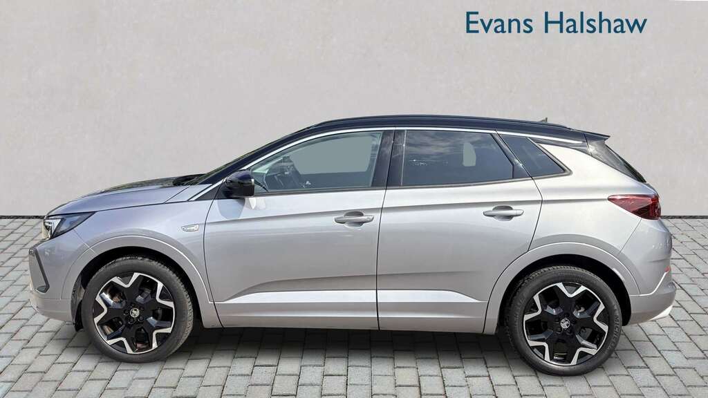 Vauxhall Grandland 1.2 Turbo Elite 2022 BJ72VRF Grey #4