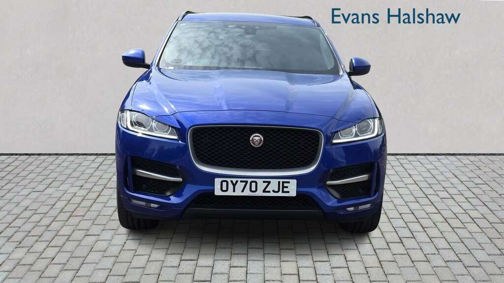 Jaguar F-Pace 2.0D 240 R-sport Awd 2020 Blue #4