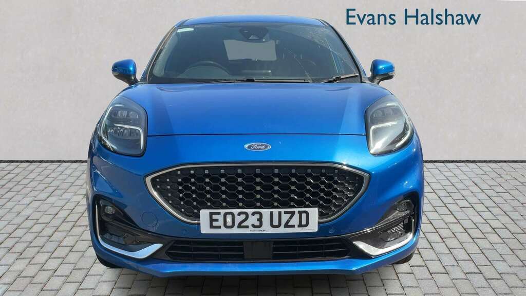 Ford Puma 1.0 Ecoboost Hybrid Mhev 155 St-line Vignale 2 EO23UZD Blue #4