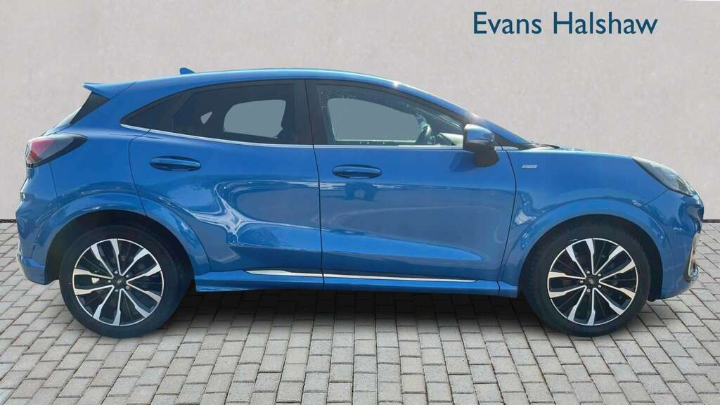 Ford Puma 1.0 Ecoboost Hybrid Mhev 155 St-line Vignale 2 EO23UZD Blue #3