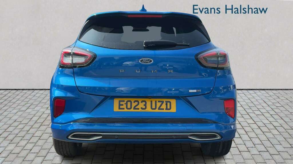 Ford Puma 1.0 Ecoboost Hybrid Mhev 155 St-line Vignale 2 EO23UZD Blue #5