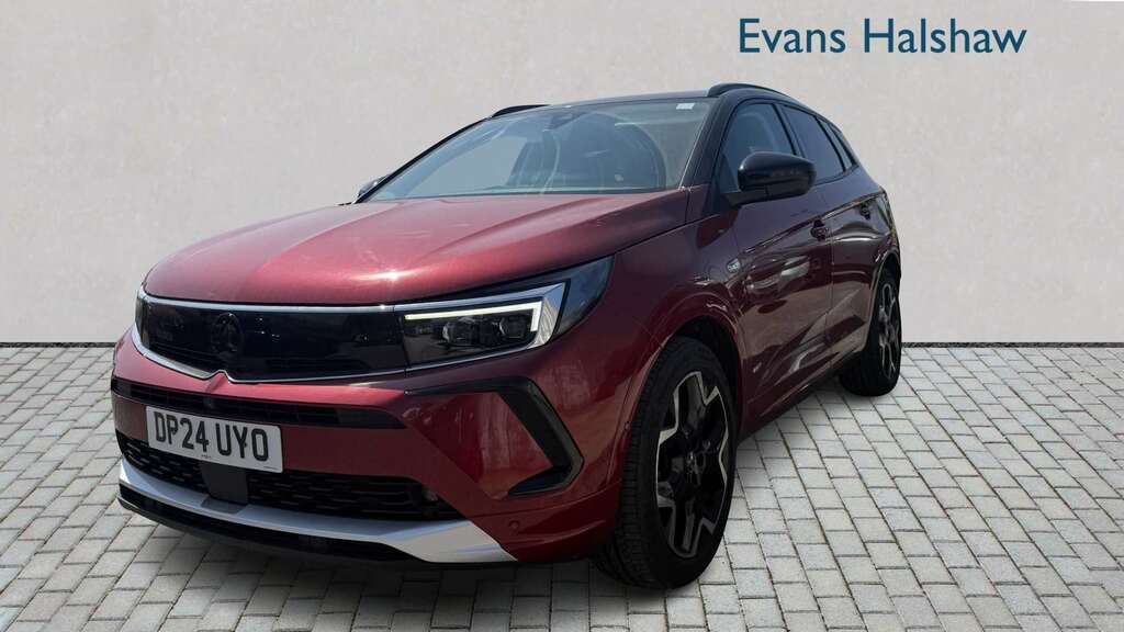 Vauxhall Grandland 1.6 Plug-in Hybrid Ultimate 2024 DP24UYO Red #3